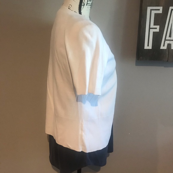 🌺Ann Taylor Loft M white cardigan perfect ! - Picture 4 of 7